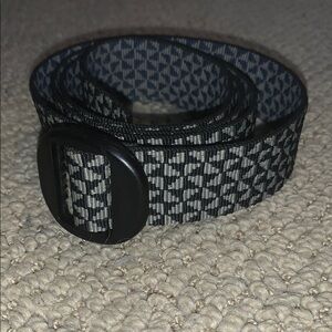 Bison belt Men's Black and Gray Patterned size Medium